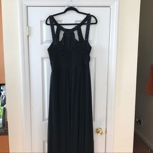 Black gown